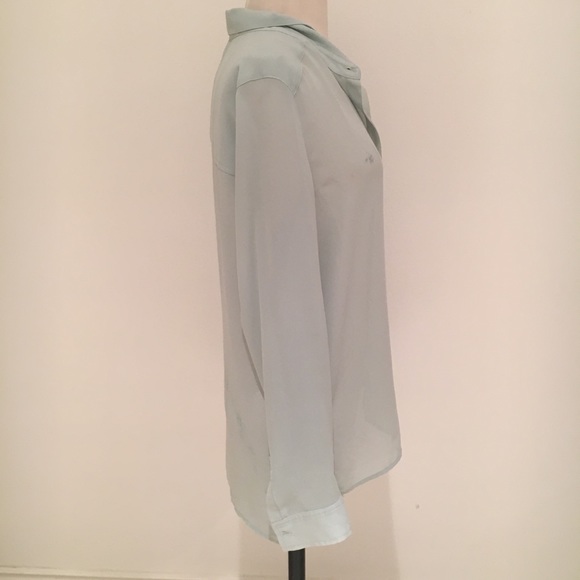 COPY - Trouve Shear Button Down w/Metallic Beading - Picture 4 of 7